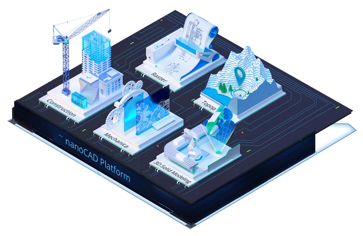 NanoCAD 2D - Dibujo técnico en 2D